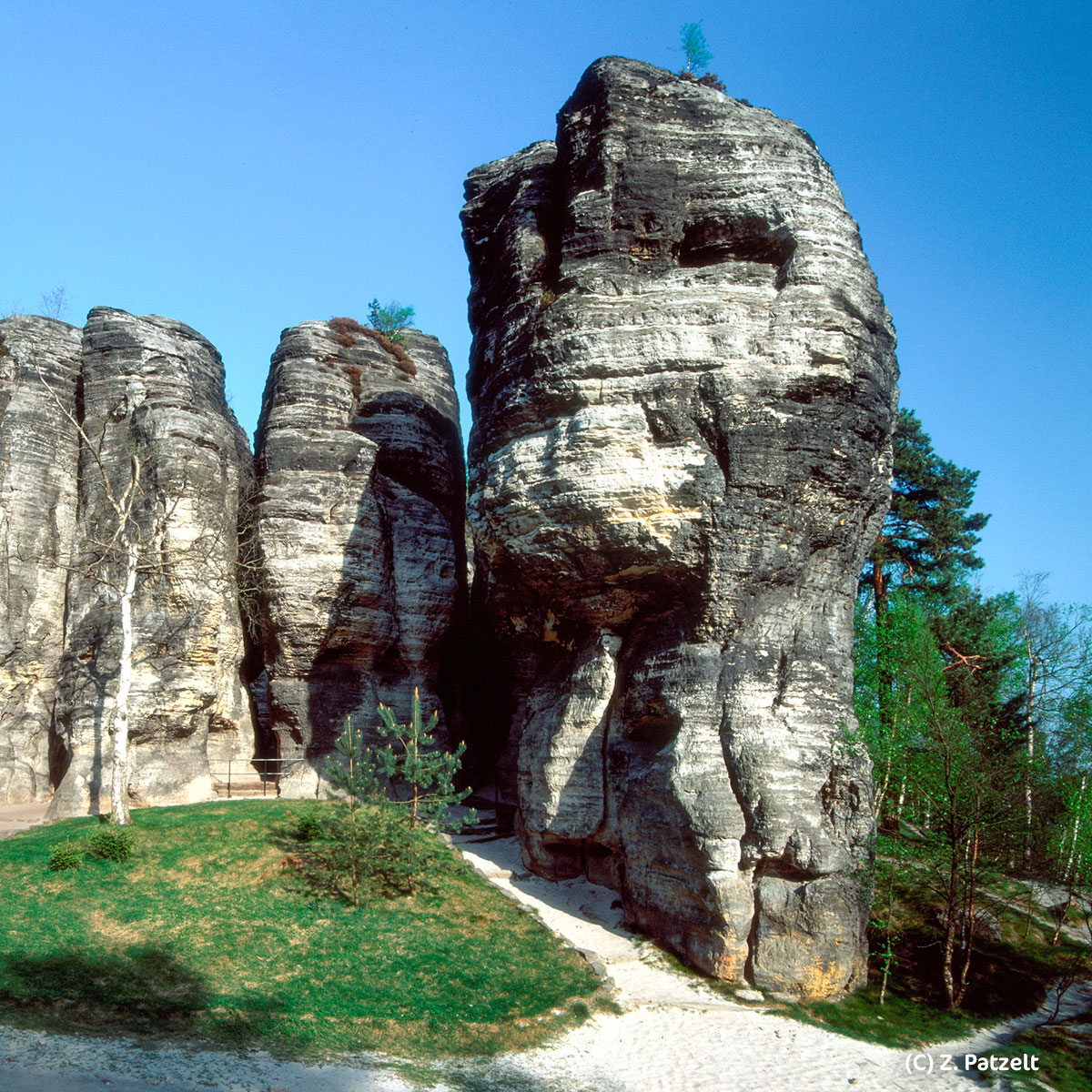 Sehenswürdigkeit Tyssaer Wände