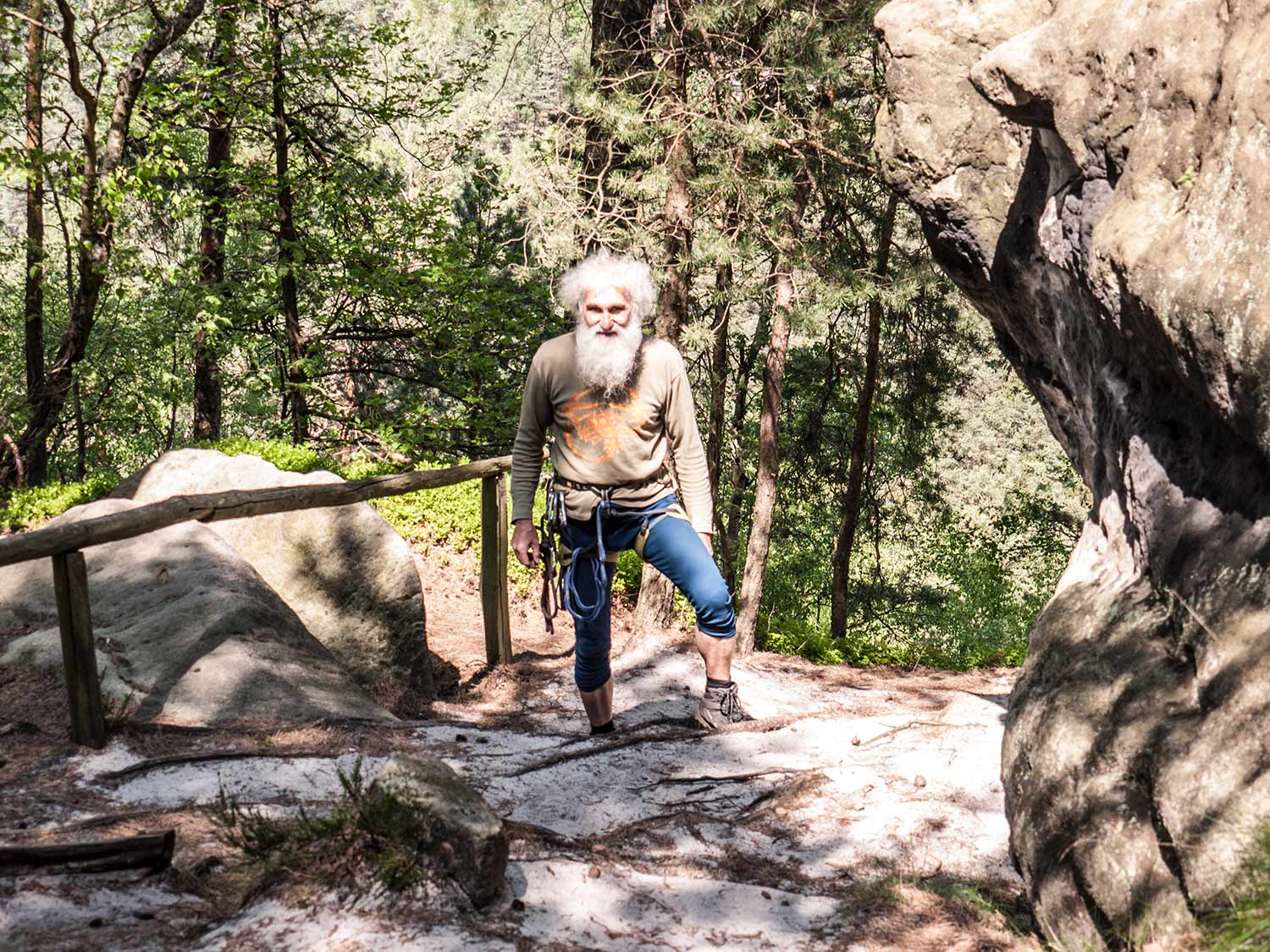 Kletterer - Sächsische Schweiz