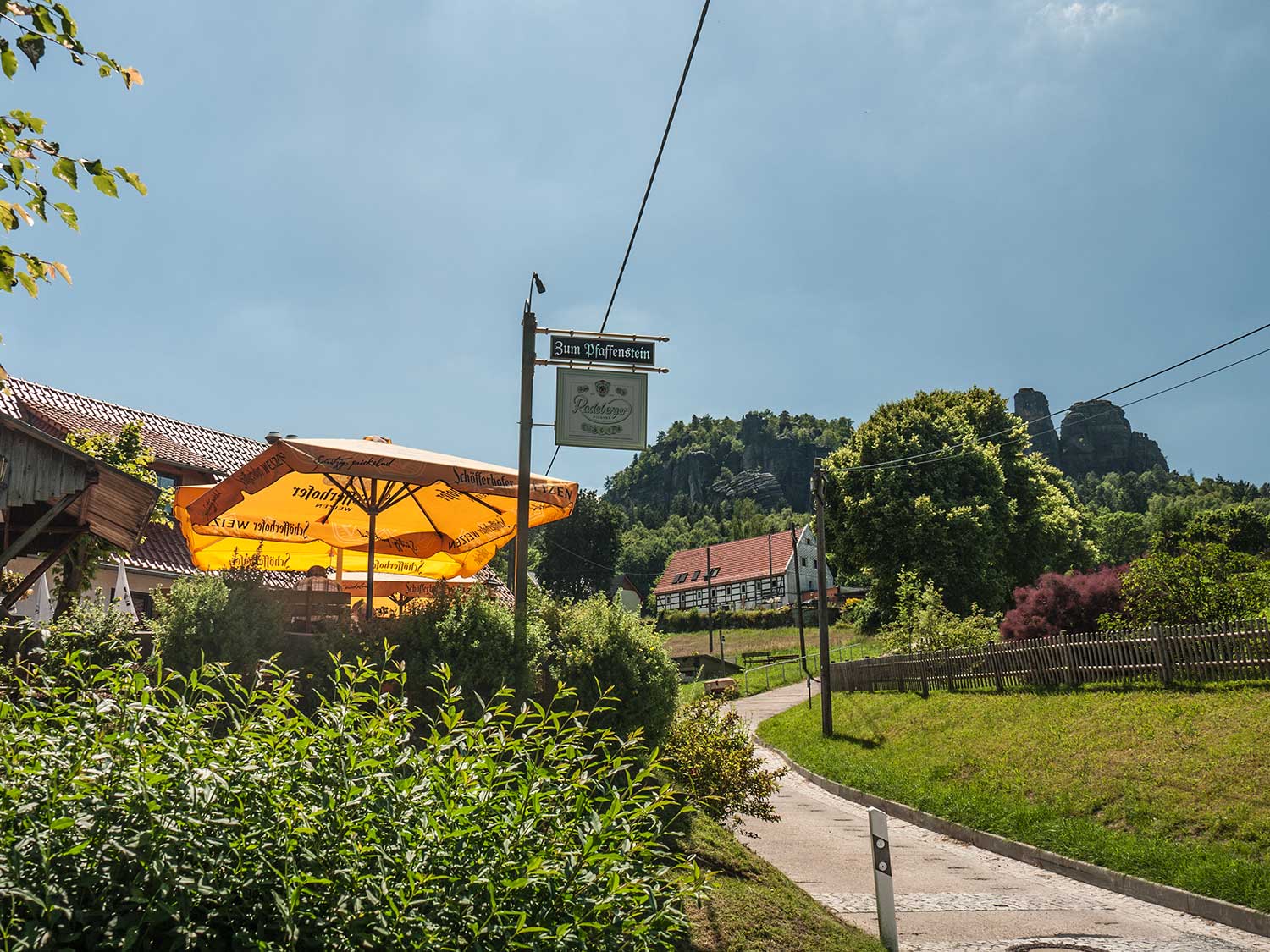 Weg zum Pfaffenstein - Sächsische Schweiz