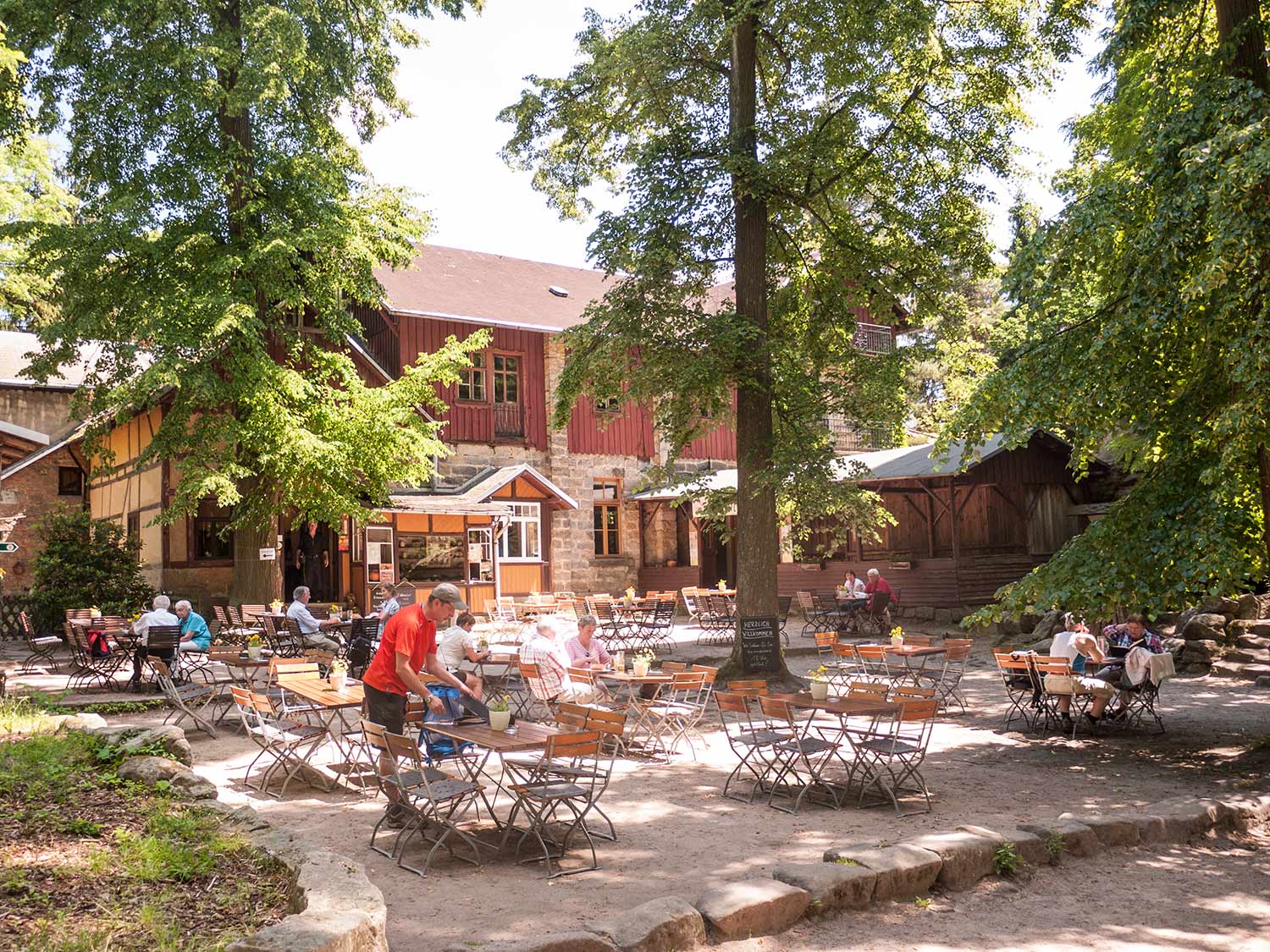 Gasthof auf dem Pfaffenstein - Sächsische Schweiz